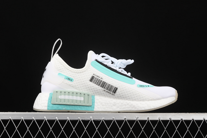 Nmd_R1 Spectoo Shoes Cloud White/Cyan/Black 29