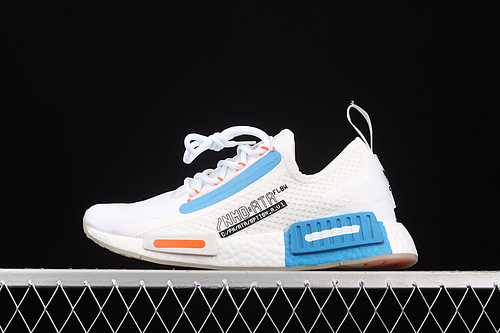 Nmd_R1 Spectoo Shoes Footwear White/Solar Red/Shock Blue 3