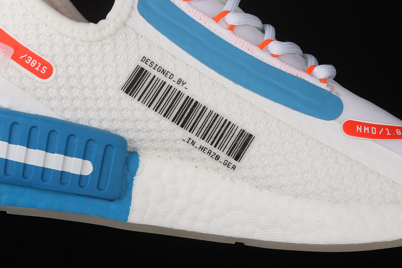 Nmd_R1 Spectoo Shoes Footwear White/Solar Red/Shock Blue 29