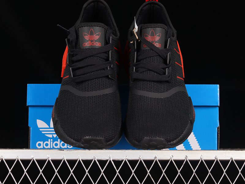 Nmd R1 Core Black/Core Black/Red 19