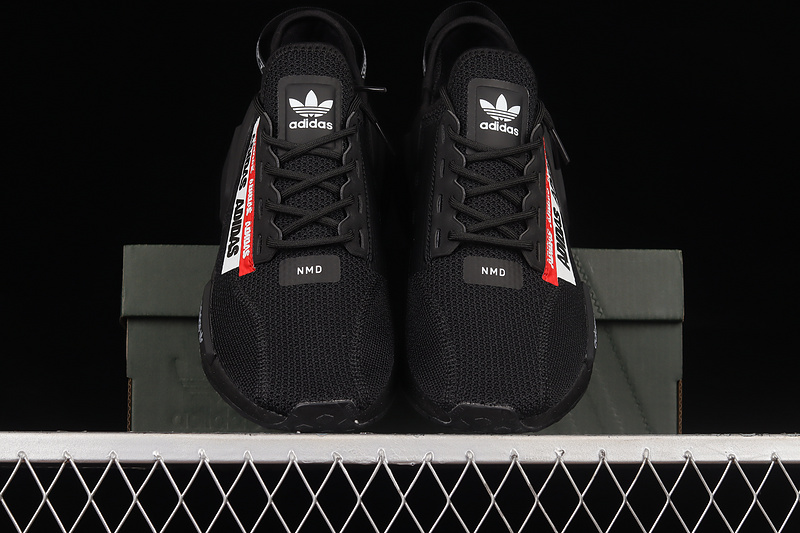 Nmd_R1 V2 Core Black/Core Black/Red 17