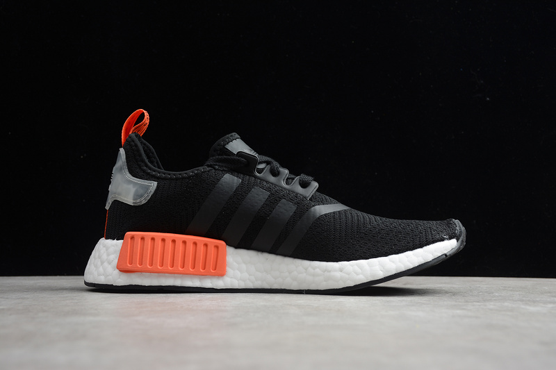 Nmd_R1 Core Black/Cloud White/Orange 23