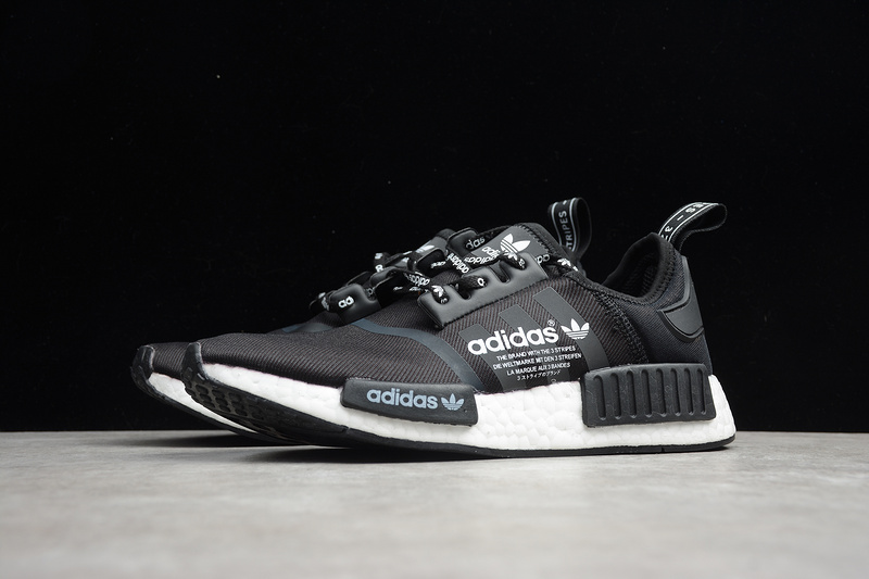 Nmd_R1 Shoes Core Black/Core Black/Cloud White 7