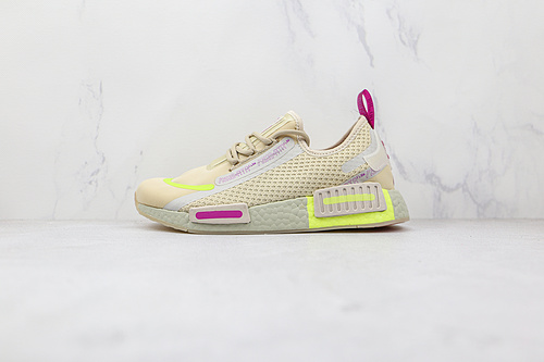 Nmd_R1 Spectoo Shoes Aluminum/Hi-Res Yellow/Vivid Pink 3