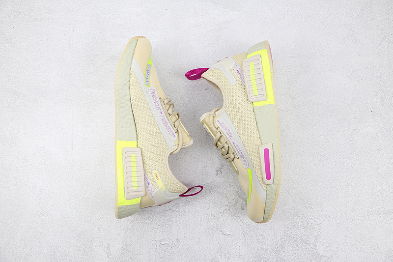 Nmd_R1 Spectoo Shoes Aluminum/Hi-Res Yellow/Vivid Pink 5