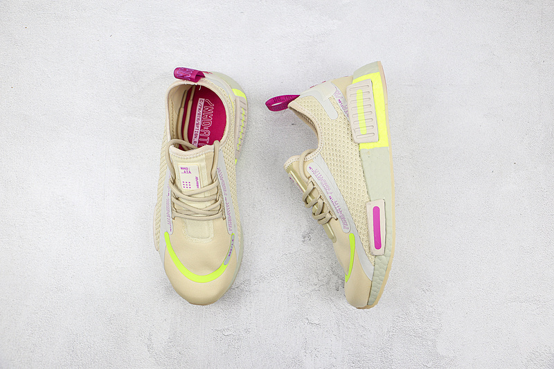 Nmd_R1 Spectoo Shoes Aluminum/Hi-Res Yellow/Vivid Pink 15