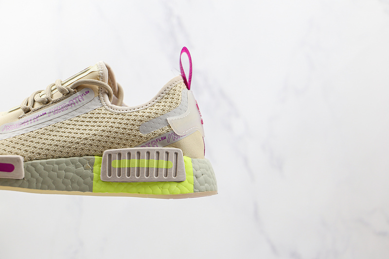 Nmd_R1 Spectoo Shoes Aluminum/Hi-Res Yellow/Vivid Pink 19