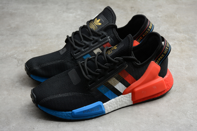 Nmd R1 V2 Paris Core Black/Cloud White-Blue 15