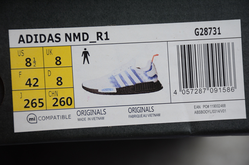 Nmd_R1 Atlanta Atl White/Bold Blue/Core Black 17