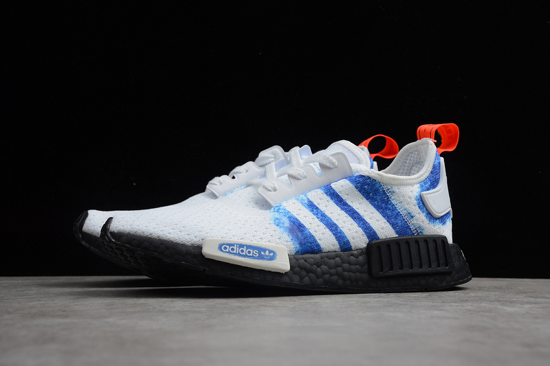 Nmd_R1 Atlanta Atl White/Bold Blue/Core Black 23