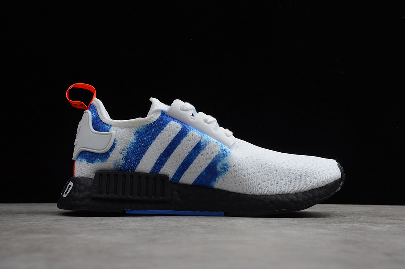 Nmd_R1 Atlanta Atl White/Bold Blue/Core Black 27