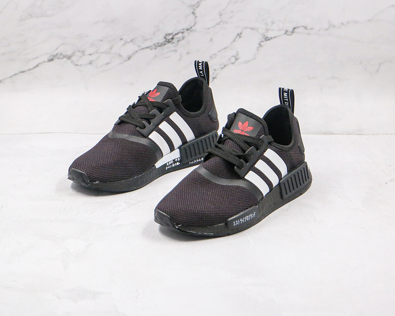 Nmd_R1 Shoes Core Black/Scarlet/Cloud White 19