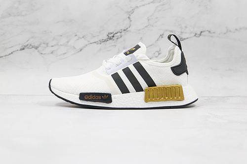 Nmd_R1 Shoes Cloud White/Core Black/Gold Metallic 15