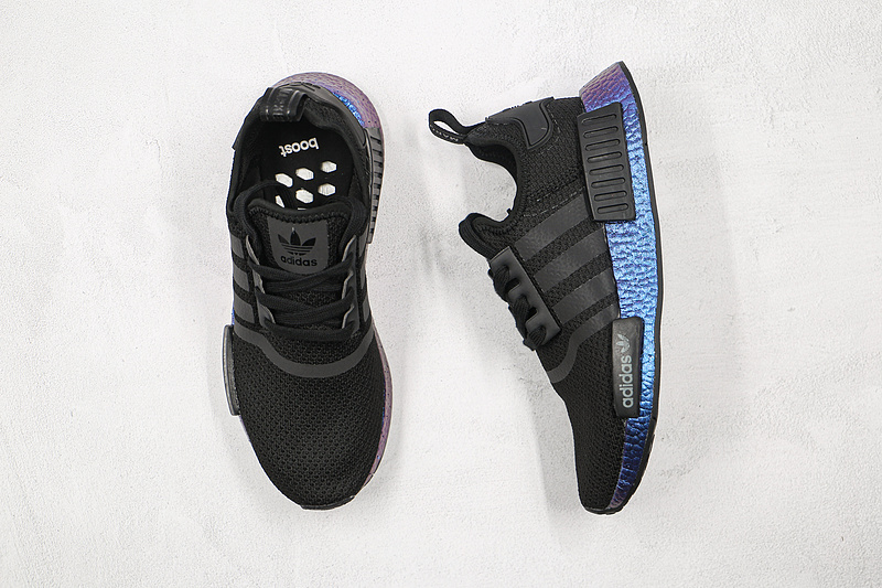 Nmd_R1 Metallic Blue Boost Core Black/Core Black/Carbon 9