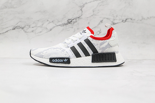 Nmd_R1 Shoes Footwear White/Core Black/Scarlet 13