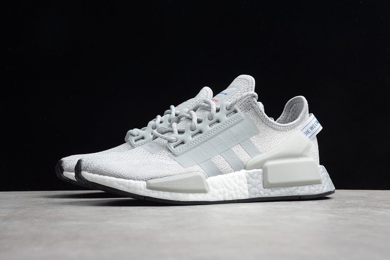 Nmd_R1 V2 Shoes Grey Two/Silver Metallic/Core Black 5