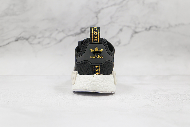 Nmd_R1 Shoes Core Black/Gold Metallic/Crystal White 13