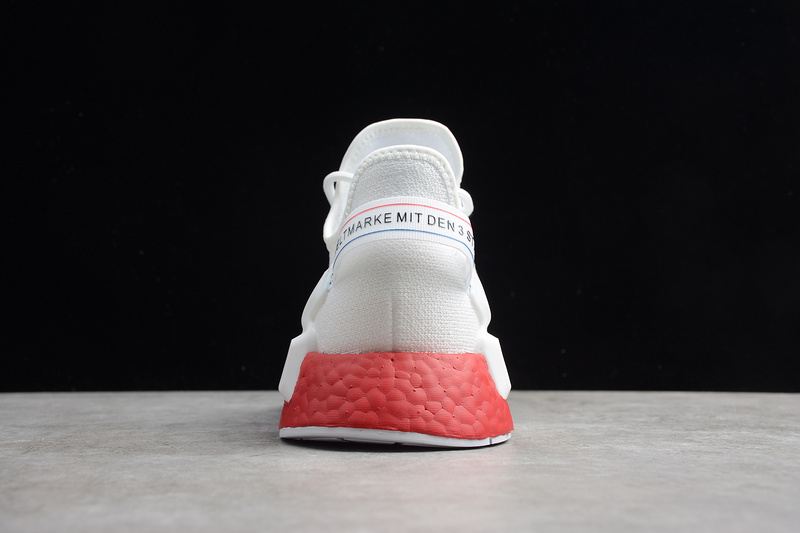 Nmd_R1 V2 Shoes Cloud White/Crystal White/Lush Red 11