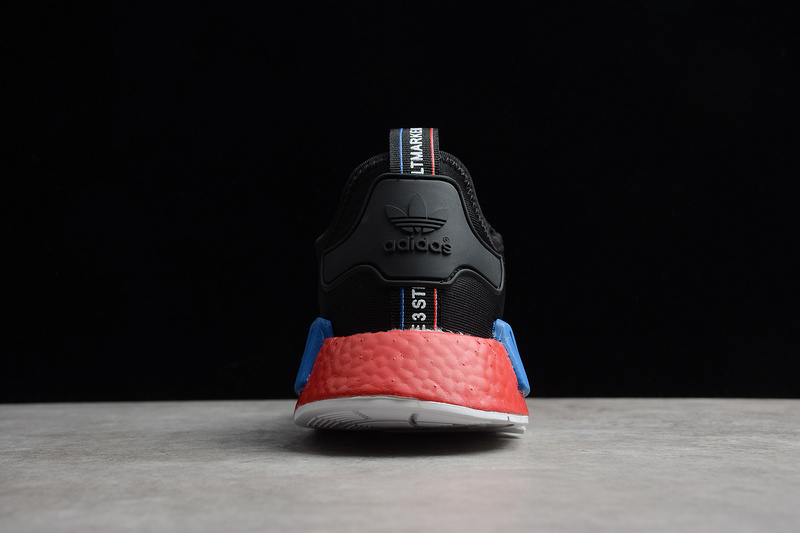 Nmd R1 Shoes Core Black/Core Black/Lush Red 21