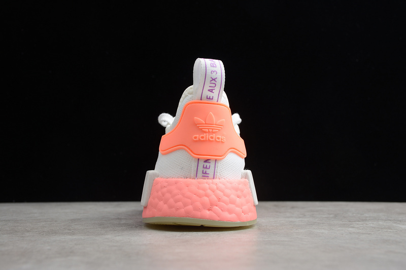 Nmd_R1 Shoes Cloud White/Semi Flash Red/Signal Pink 11