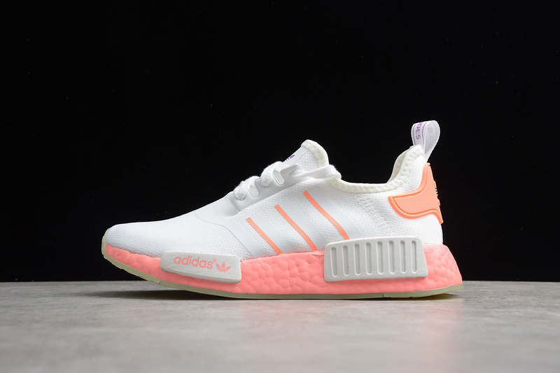 Nmd_R1 Shoes Cloud White/Semi Flash Red/Signal Pink 13