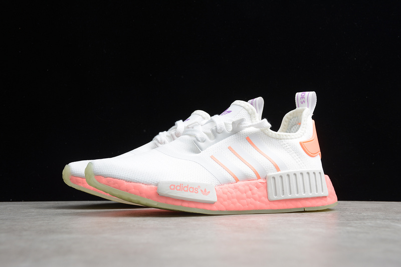 Nmd_R1 Shoes Cloud White/Semi Flash Red/Signal Pink 15