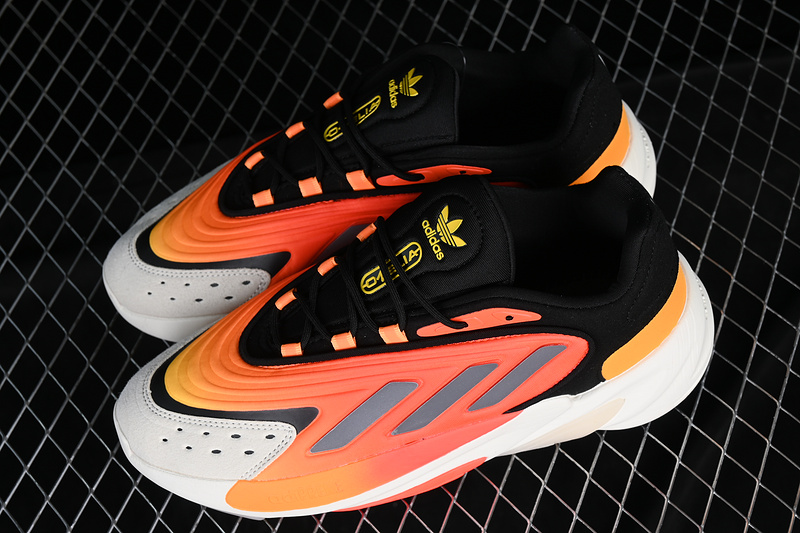 Adidas Ozelia Fiery Core Black/Matte Silver/Off White 7