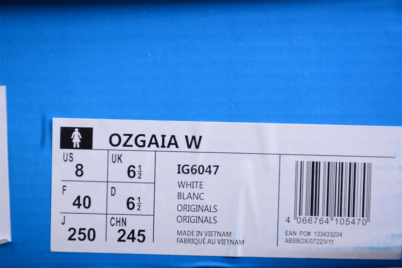 Originals Ozgaia 3.0 Cloud White/Cloud White/Grey One 25