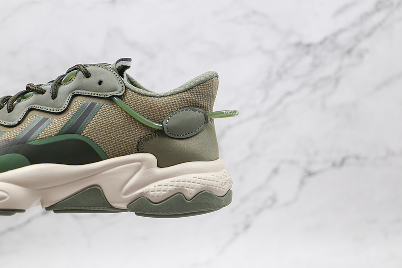 Ozweego Shoes Legacy Green/Core Black/Beige 3