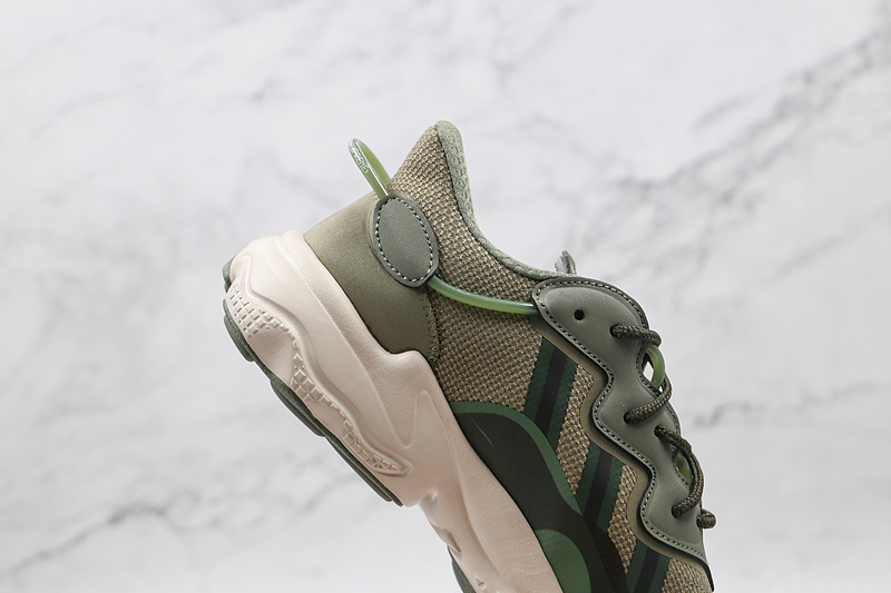 Ozweego Shoes Legacy Green/Core Black/Beige 11