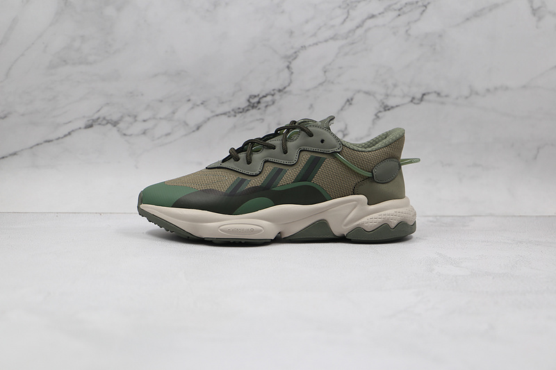 Ozweego Shoes Legacy Green/Core Black/Beige 13