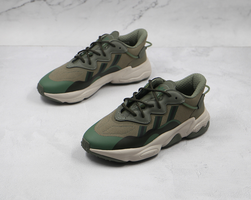 Ozweego Shoes Legacy Green/Core Black/Beige 17