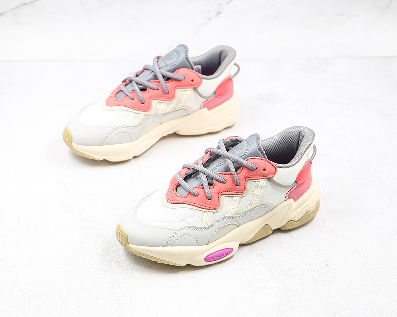 Ozweego Shoes Cloud White/Light Pink/Light Grey 15