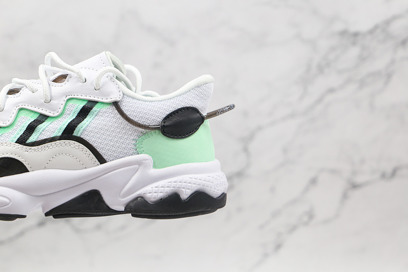 Ozweego Shoes Cloud White/Frozen Green/Core Black 5