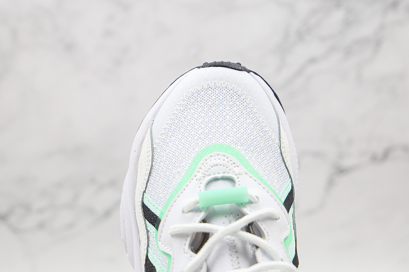 Ozweego Shoes Cloud White/Frozen Green/Core Black 11