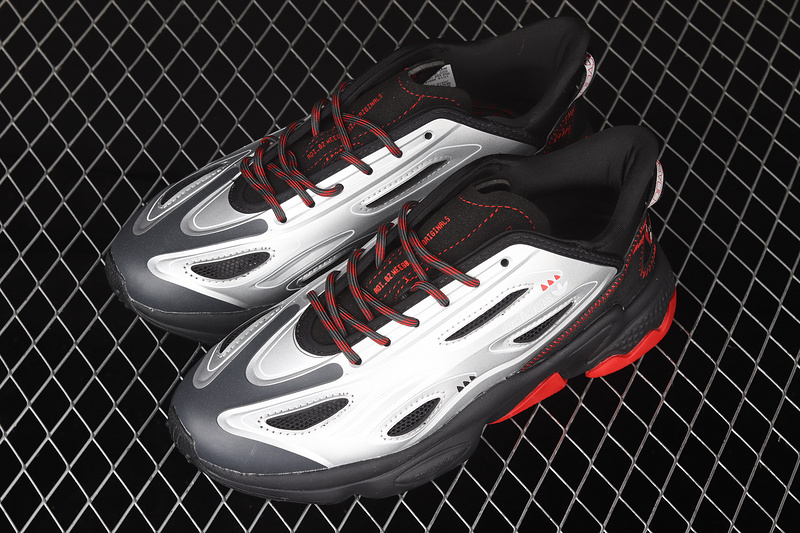 Ozweego Celox Shoes Cloud White/Core Black/Red 19