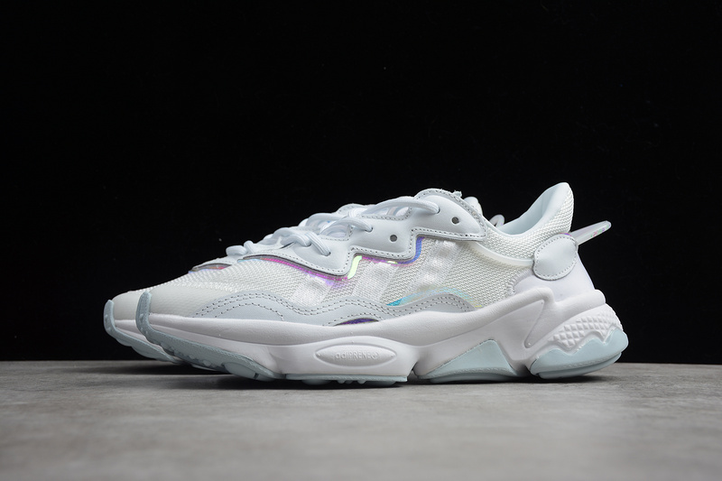 Ozweego Shoes Cloud White/Cloud White/Sky Tint 7