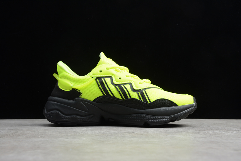 Ozweego Adiprene Fluorescence Green/Core Black 11