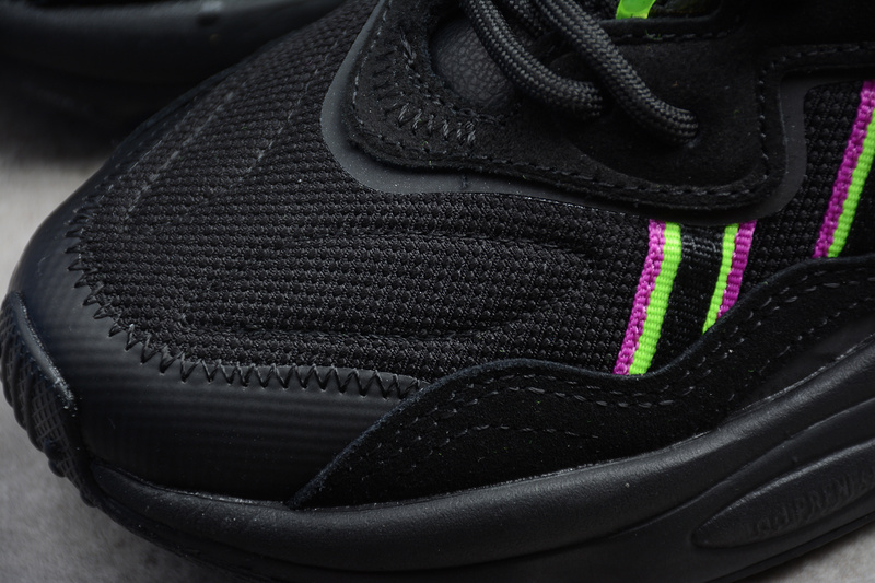 Ozweego Shoes Core Black/Green/Purple 13