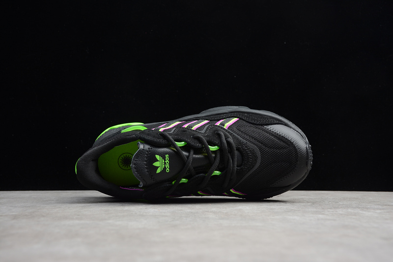 Ozweego Shoes Core Black/Green/Purple 23