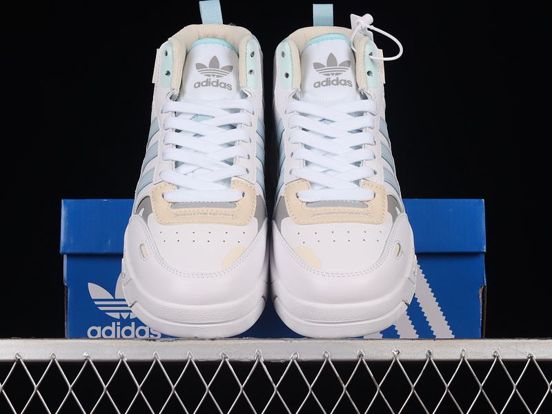 Post Up Skate Shoes Cloud White/Sky Blue/Beige 13