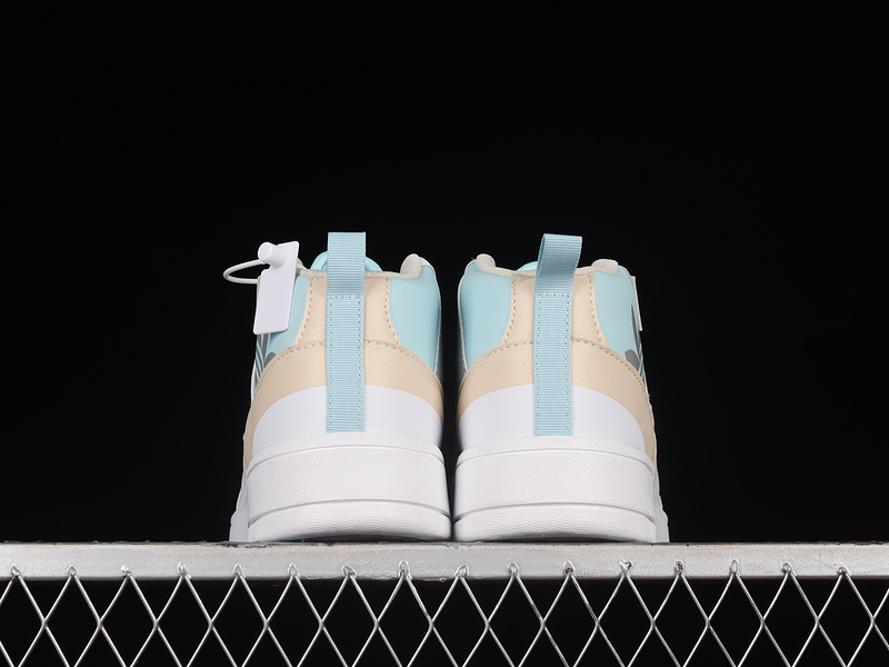 Post Up Skate Shoes Cloud White/Sky Blue/Beige 19