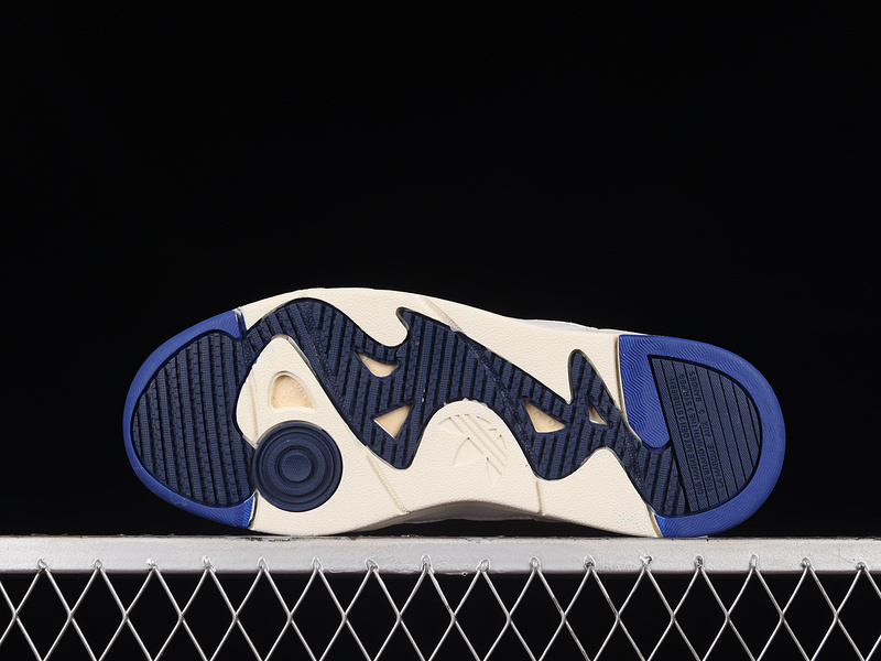 Post Up Skate Shoes Cloud White/Dark Blue/Beige 23