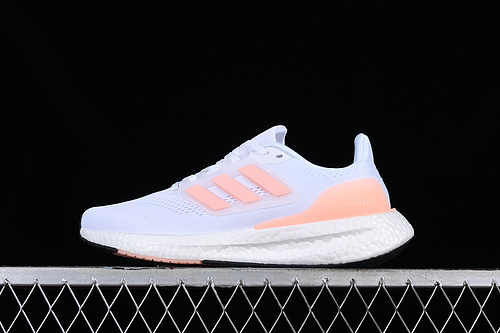 Adidas Pureboost 22 White/Grey/Pink 23