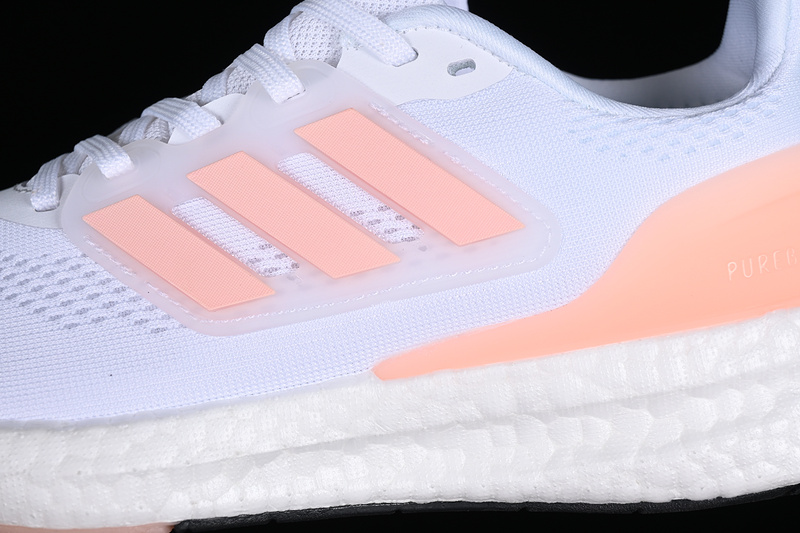 Adidas Pureboost 22 White/Grey/Pink 25