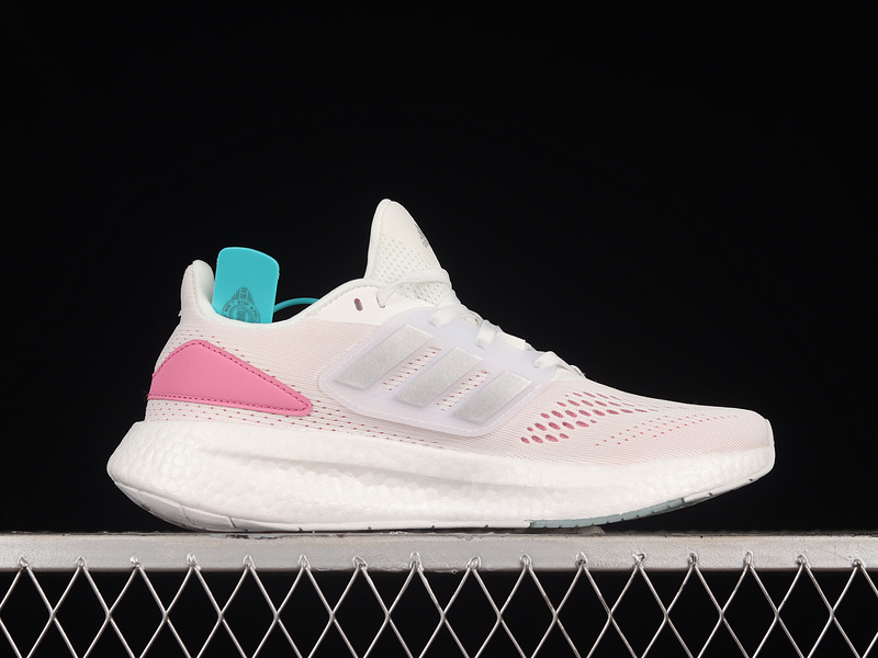 Pureboost 22 Shoes Cloud White/Silver/Light Pink 21