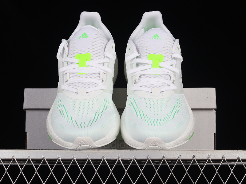 Pureboost 22 Shoes Cloud White/Cloud White/Beam Green 23