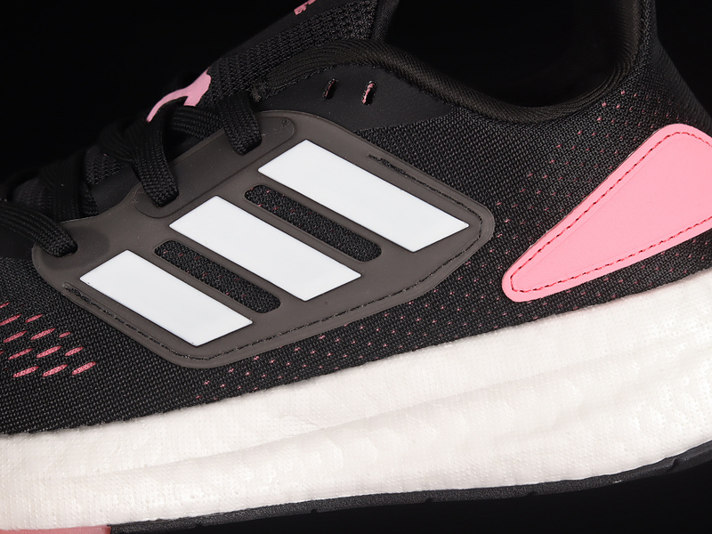 Pureboost 22 Shoes Core Black/Cloud White/Pink 3