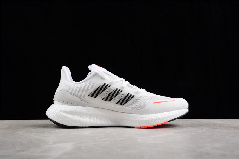 Adidas Pureboost 22 Heat.Rdy Cloud White/Core Black/Solar Red 11