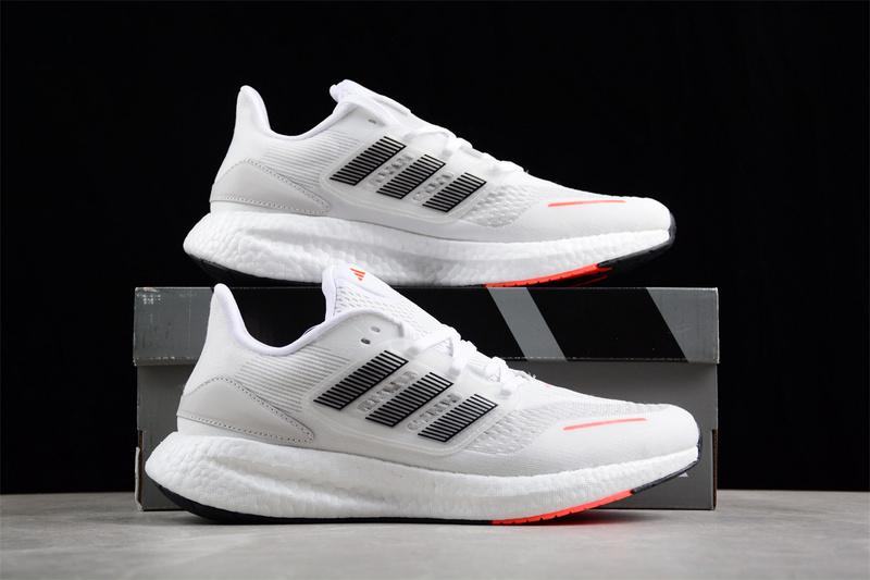 Adidas Pureboost 22 Heat.Rdy Cloud White/Core Black/Solar Red 25